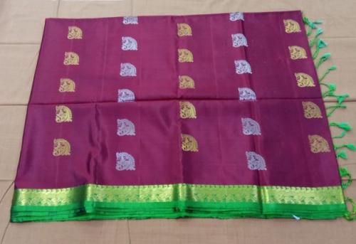 SOFT SILK SAREE WITH BLOUSE